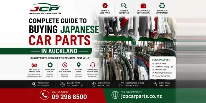 Complete Guide to Buying Japanese Car Parts in Auckland