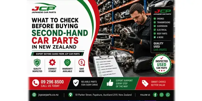 Second-Hand Car Parts in NZ